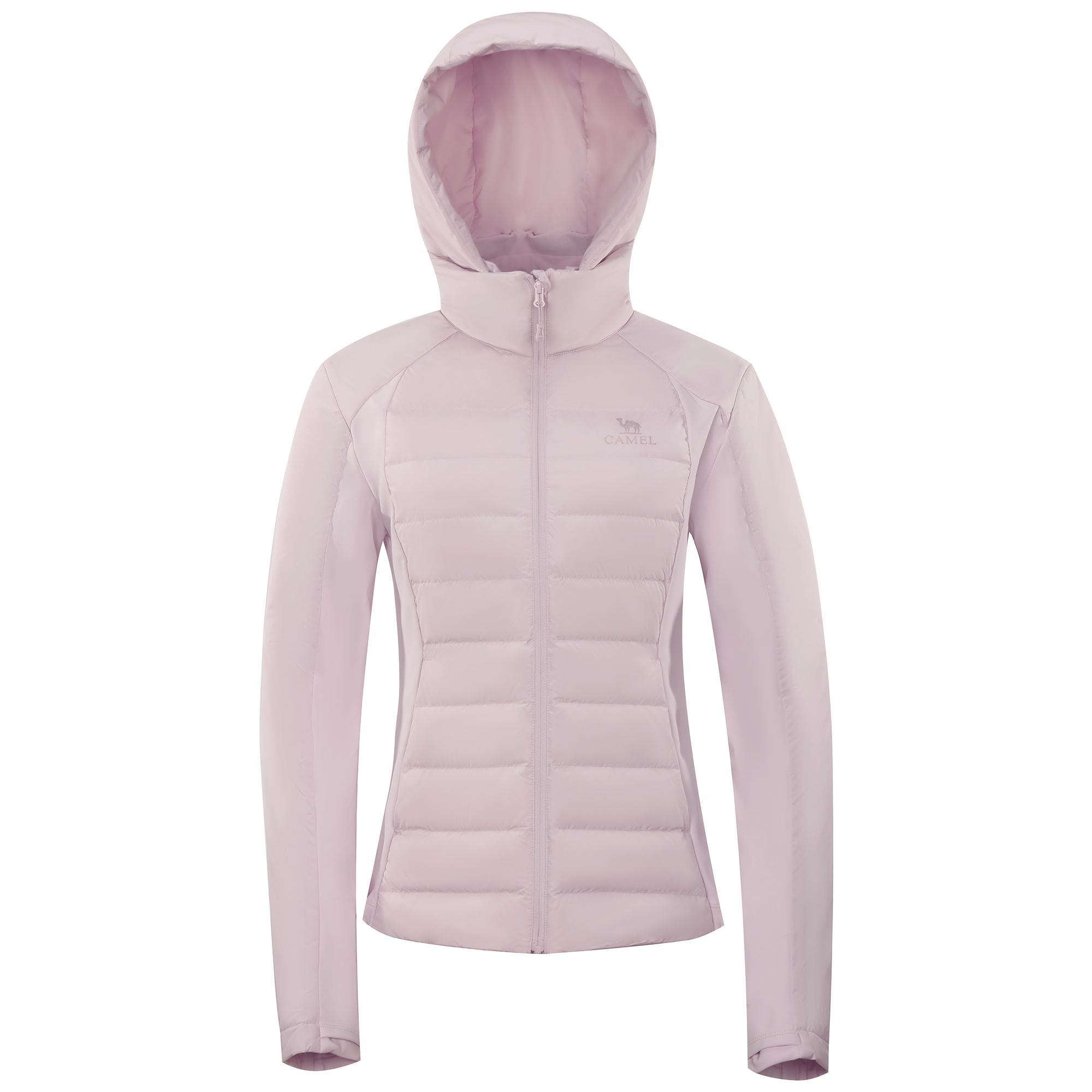 

Пуховик из коллекции Warm Fleece для женщин CAMEL, evening mist розовый