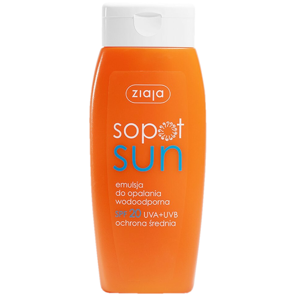 

Солнцезащитный лосьон с spf20, 150 мл Ziaja Sopot sun