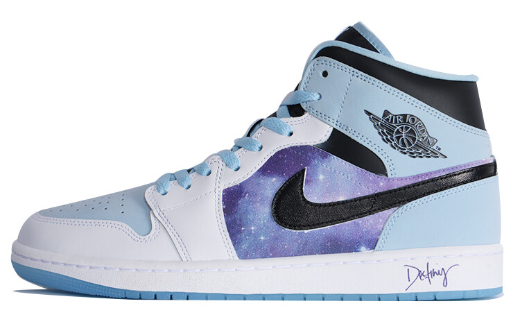 

Jordan Air Jordan 1 винтажные баскетбольные кроссовки мужские, Blue