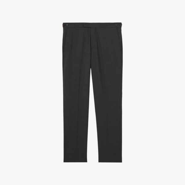 

Брюки Reiss Promise облегающего кроя из смесовой шерсти, серый