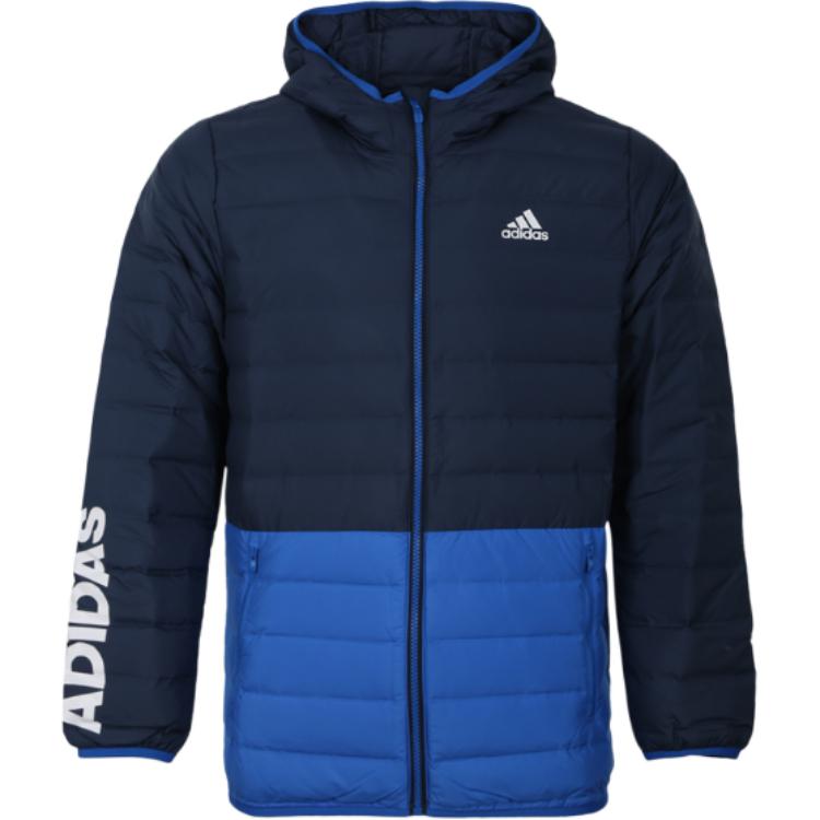 

Детская пуховая куртка Adidas, синий/черный