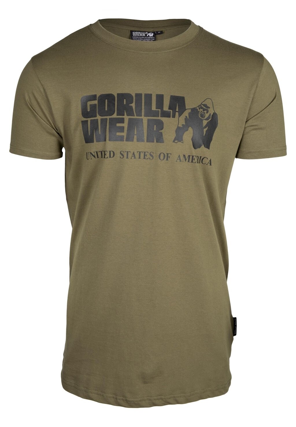 

Принт на футболке CLASSIC Gorilla Wear, темно-зеленый