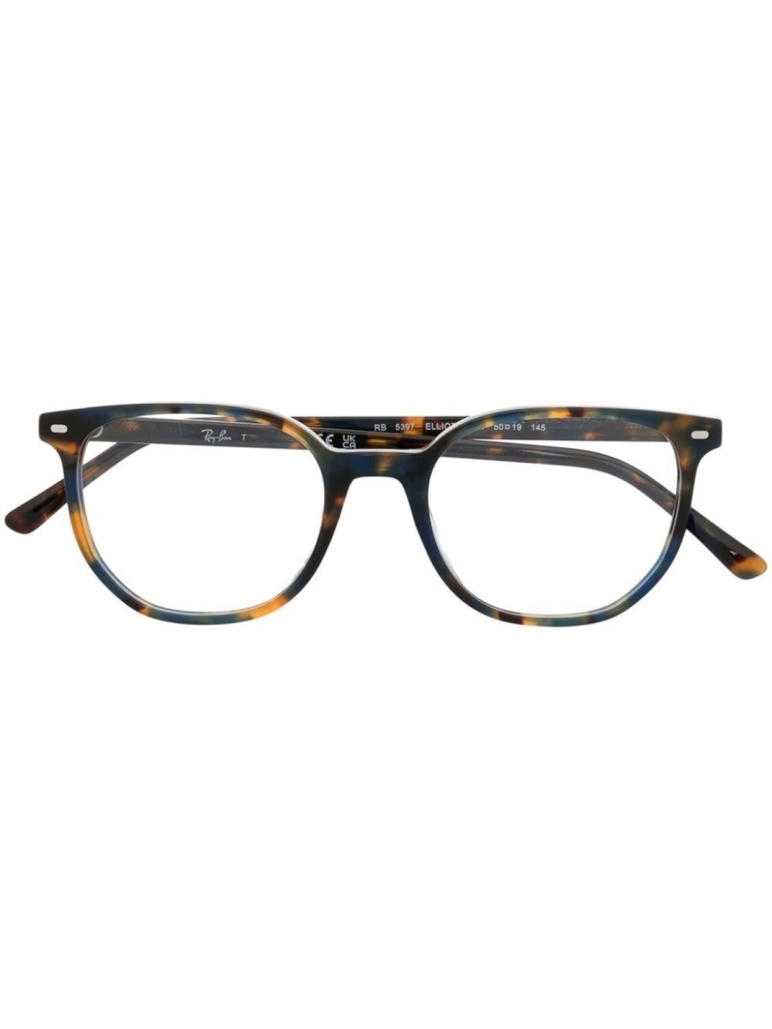 

Ray-Ban очки Elliot в квадратной оправе, синий