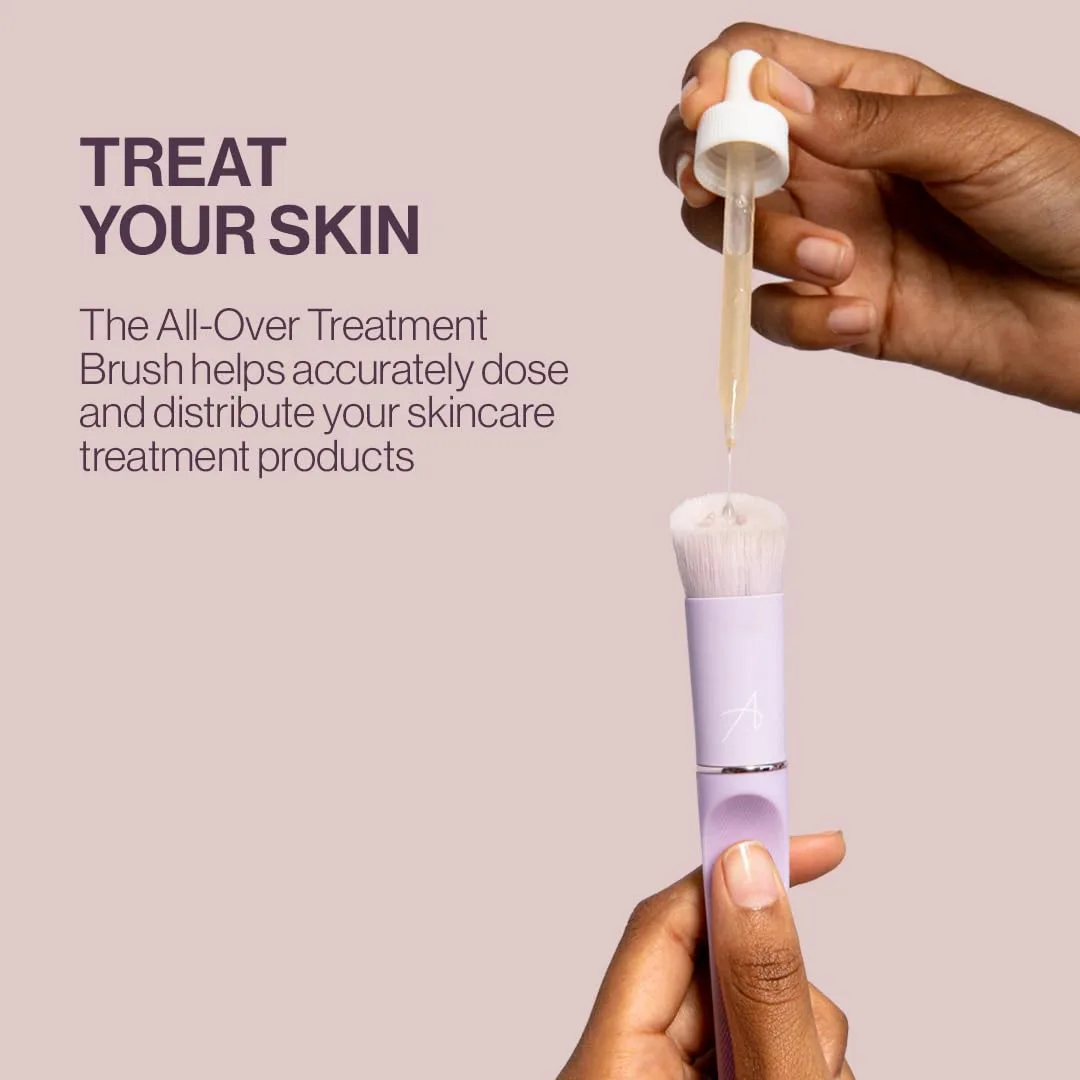 Кисть для ухода за кожей лица Anisa Beauty | Многофункциональная кисть для равномерного нанесения средств | Мягкие волокна для масел и сывороток | Идеально подходит для всех типов кожи — фото 2