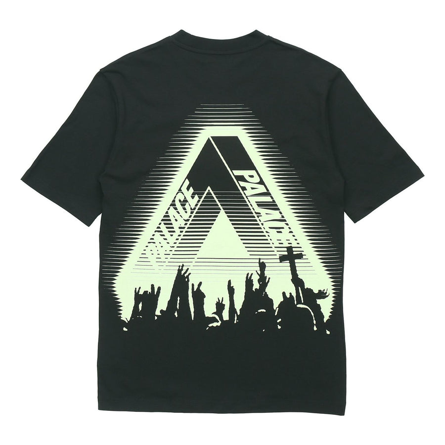 

Футболка PALACE Tri-Cult Tee limited Triangle Printing Short Sleeve Unisex Black, черный