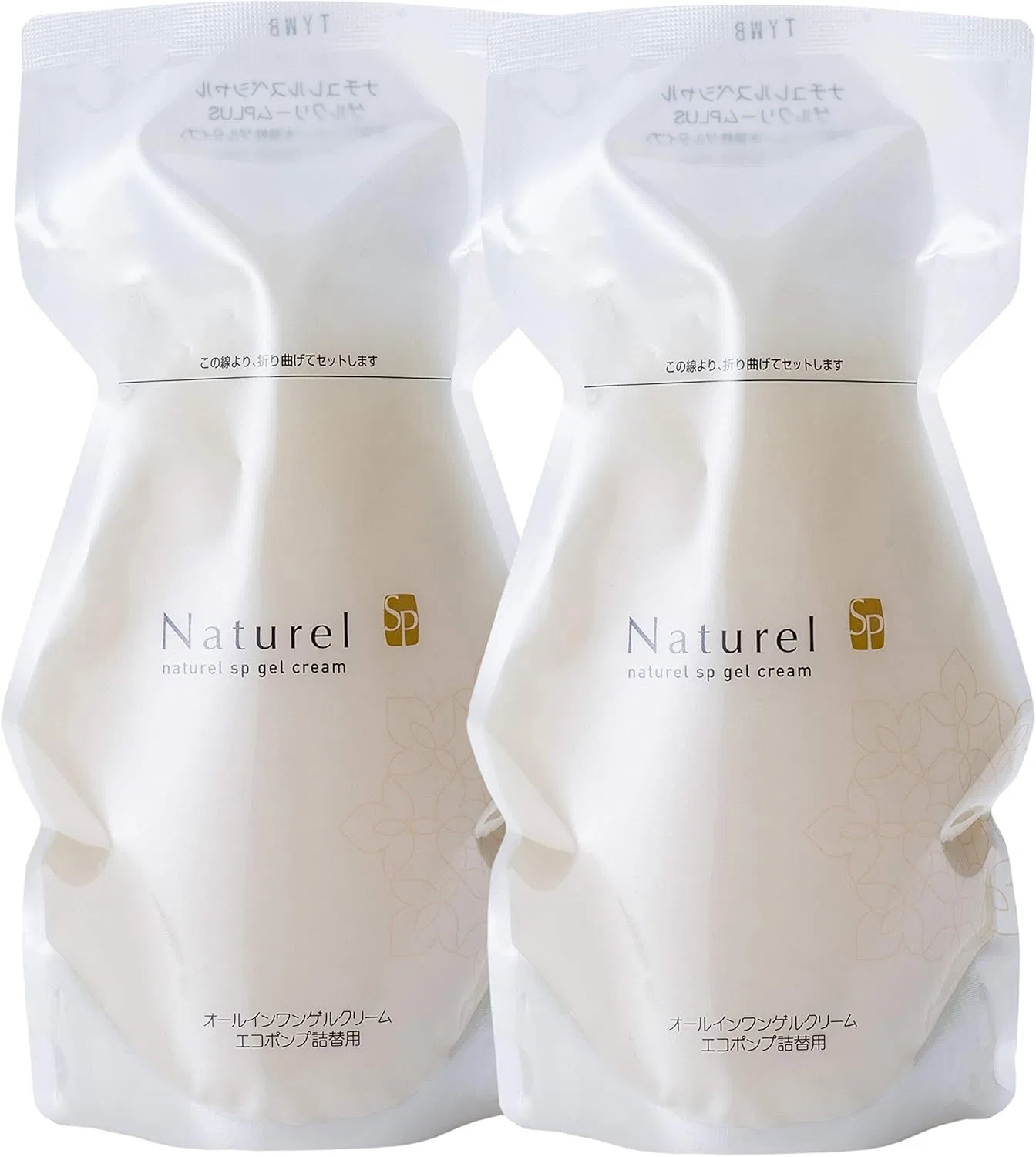 Набор гель-кремов для лица NaturEl Eco Twin Set 550 г × 2, без отдушки