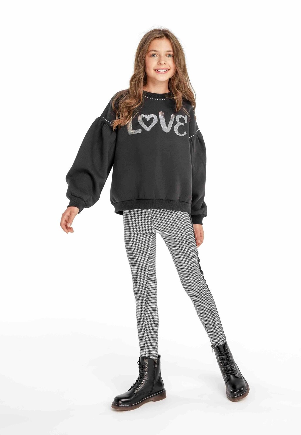 

Толстовка Crew Neck Standard MINOTI, черный