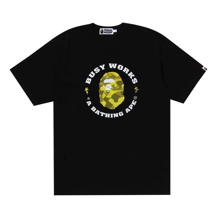

Футболка BAPE Radiation Camo Busy Works Tee, Black