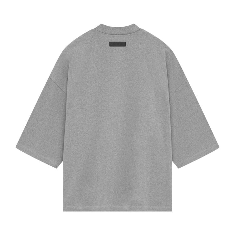 Футболка Fear Of God Essentials Fear of God Essentials Football 'Dark Heather Oatmeal', серый — фото 3
