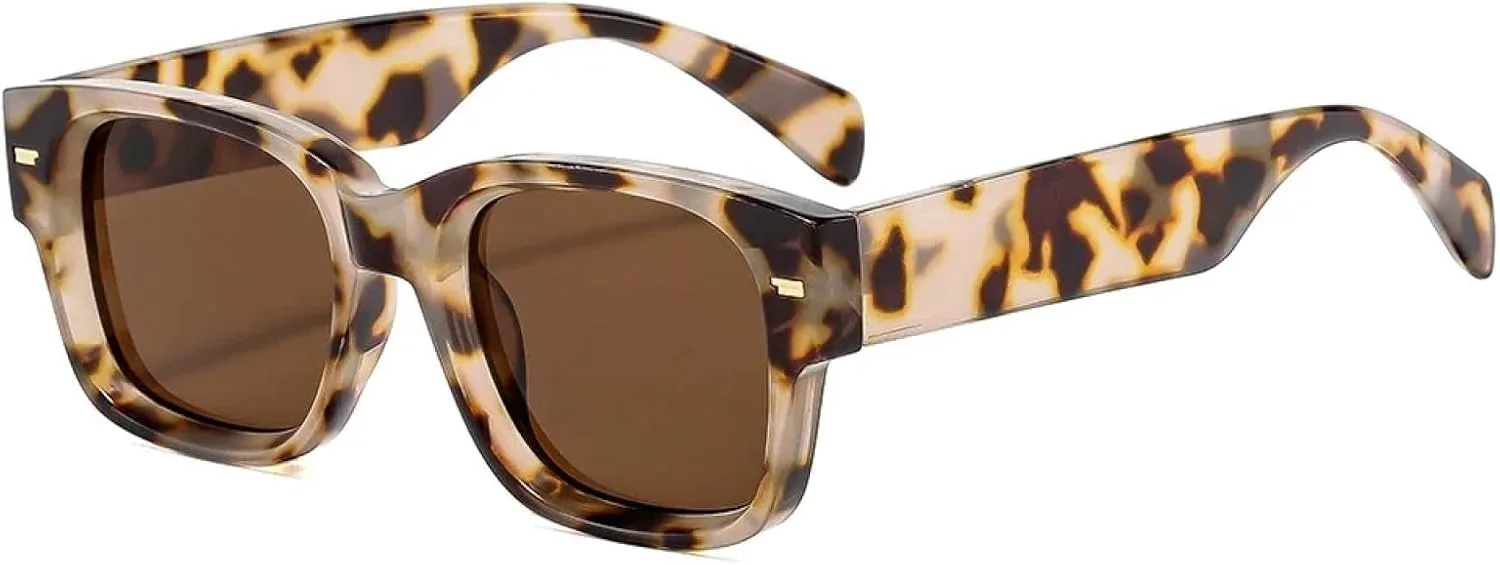 

Солнцезащитные очки с защитой от УФ-излучения UV400 | Легкая оправа | Для женщин и мужчин | Для занятий спортом на открытом воздухе и вождения DSVIGF, Demi Tea