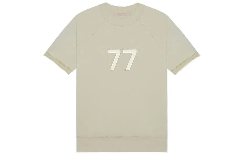 Детская футболка с полуводолазкой Fear Of God Essentials, серо-зеленый