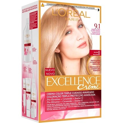 

Перманентный краситель Excellence L'Oreal Make Up N 9,1