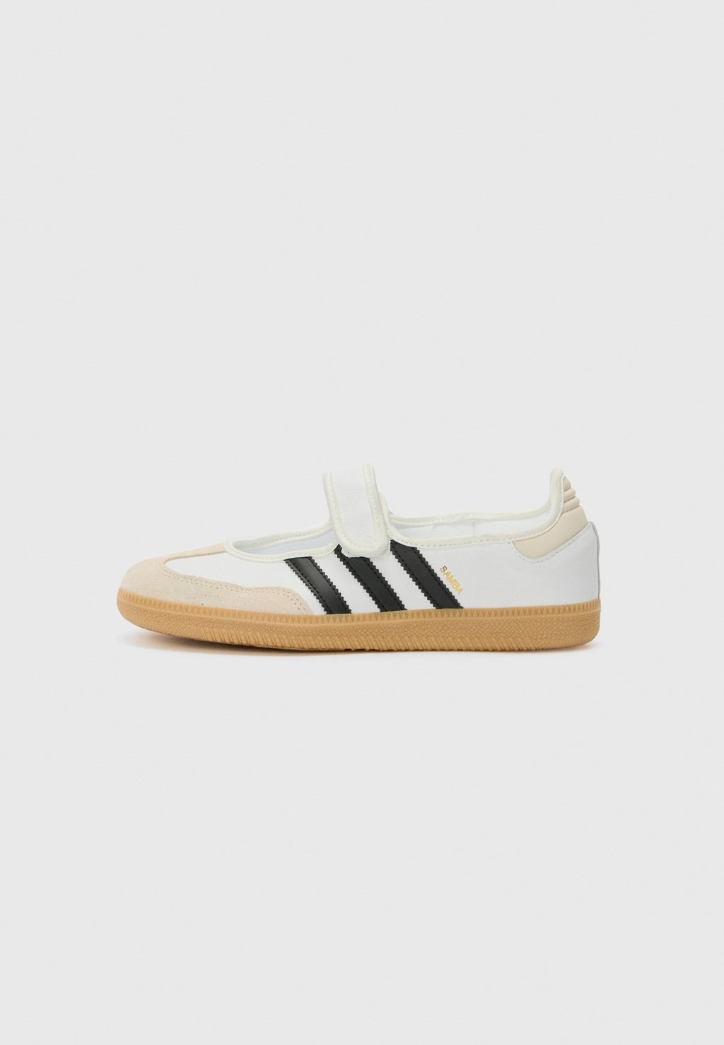 Балетки с ремешком на щиколотке SAMBA JANE Adidas Originals, белый
