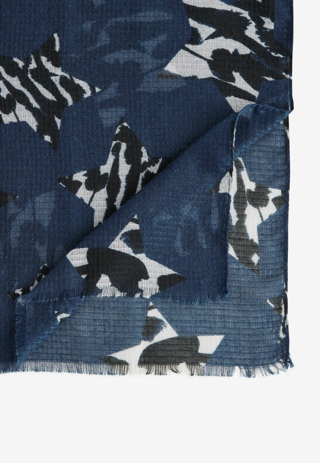 

Шарф PRINT LIGHTWEIGHT REGULAR FIT Next, синий