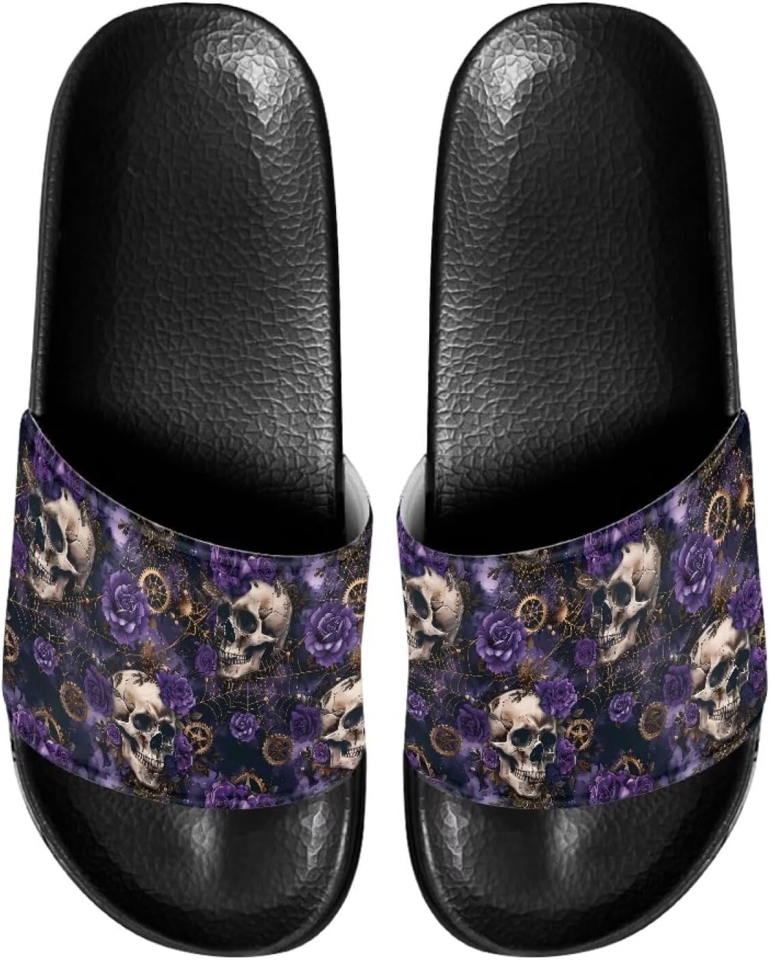 

Шлепанцы для женщин и мужчин с мягкой подошвой, комфортные, нескользящие, летние сандалии Judentidos, Sugar Skull