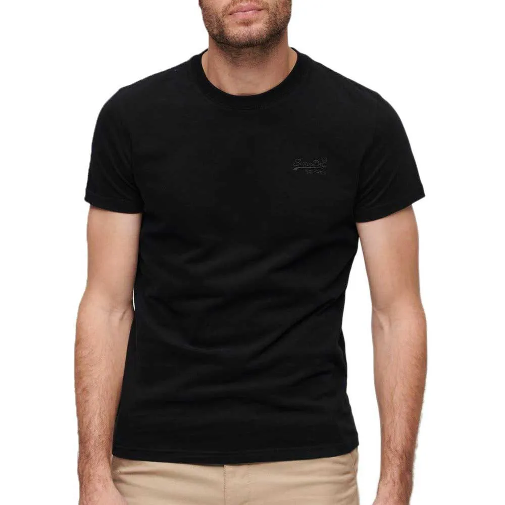

Футболка Superdry Essential Logo Embroidered, черный