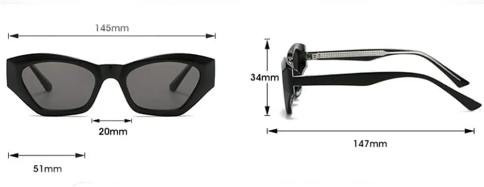 

Женские солнцезащитные очки с градиентной оправой в стиле ретро, ​​неровной формой и широким краем, для активного отдыха, защита от УФ-излучения UV400 LANGSER, 4