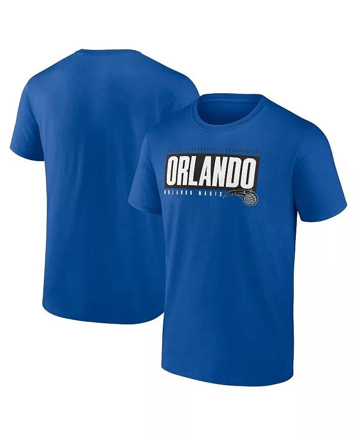 

Мужская синяя футболка Orlando Magic Box Out Fanatics, синий