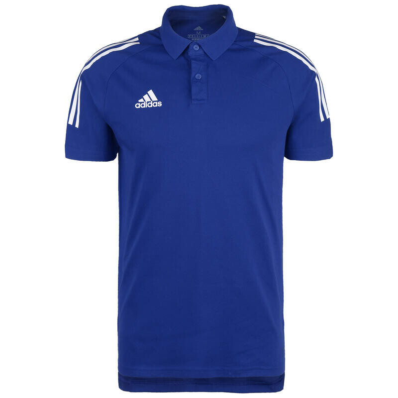 

Рубашка-поло Adidas, цвет blau/blau/weiss