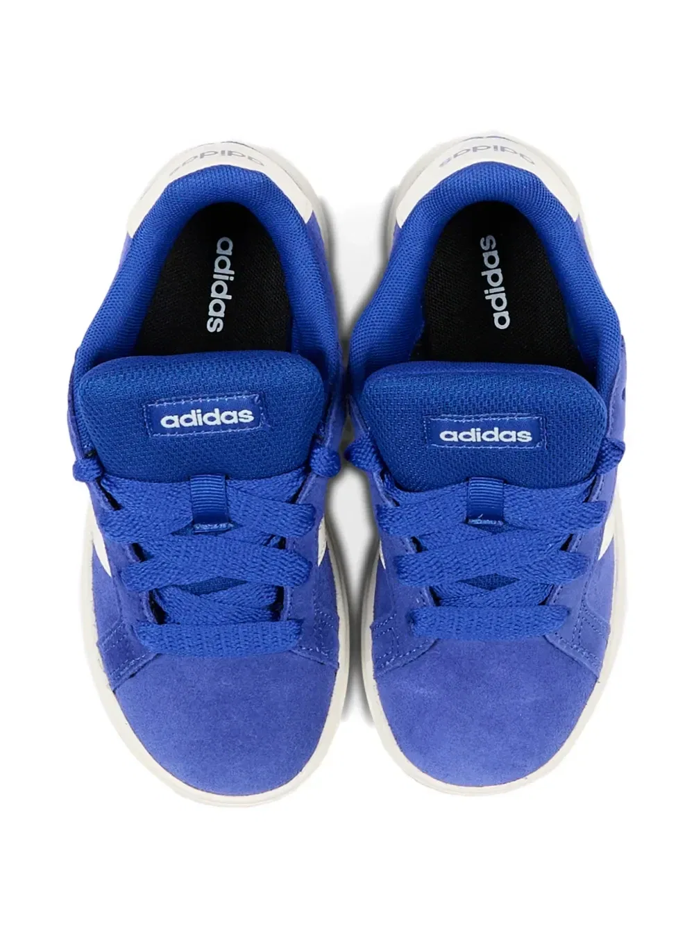 Кроссовки с полосками Adidas Kids, синий — фото 3