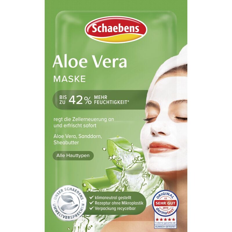 

Маска из алоэ вера Schaebens, 10 ml