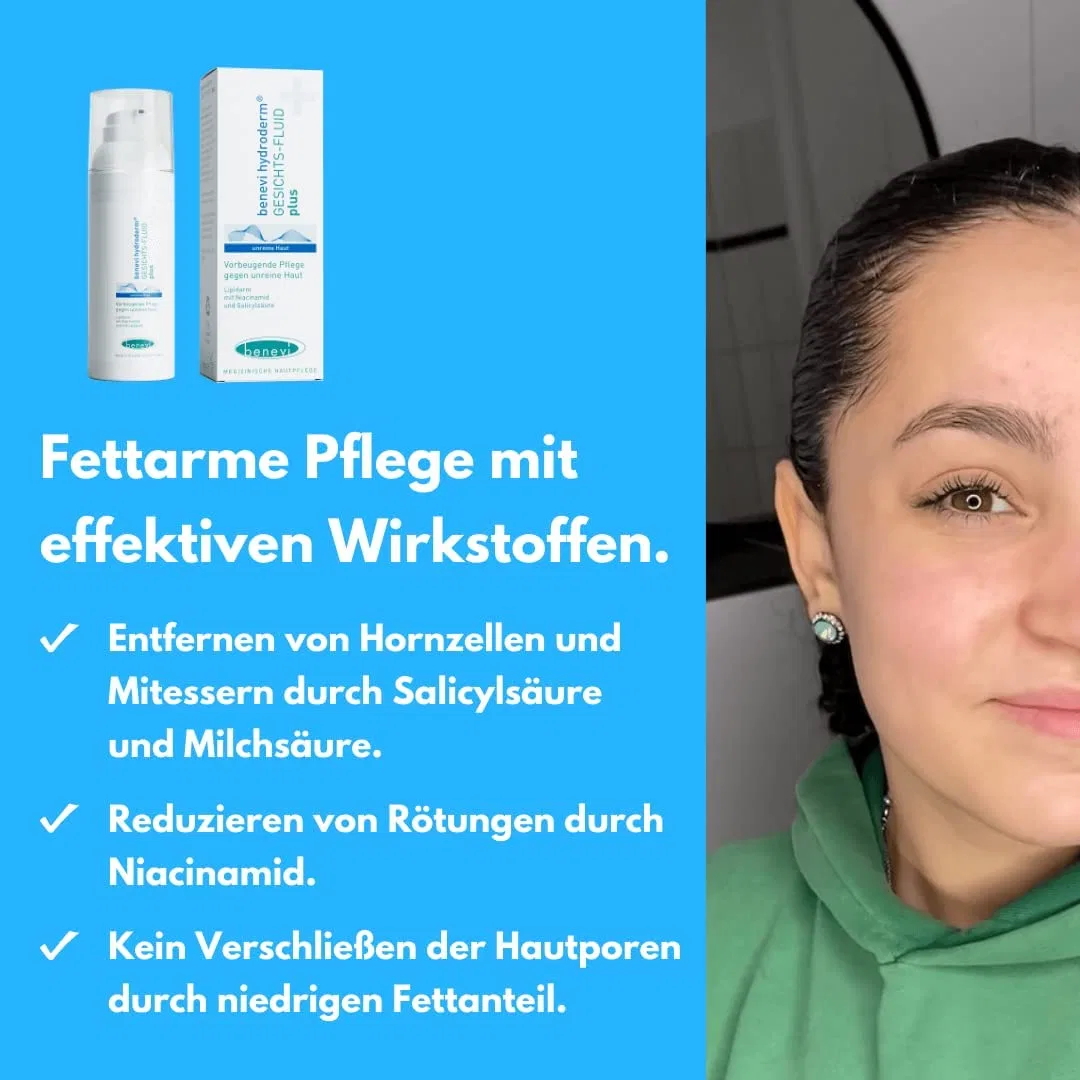 Флюид Beneví — Для лица «Hydroderm Facial Fluid Plus», по , от benevi, 50 мл — фото 3