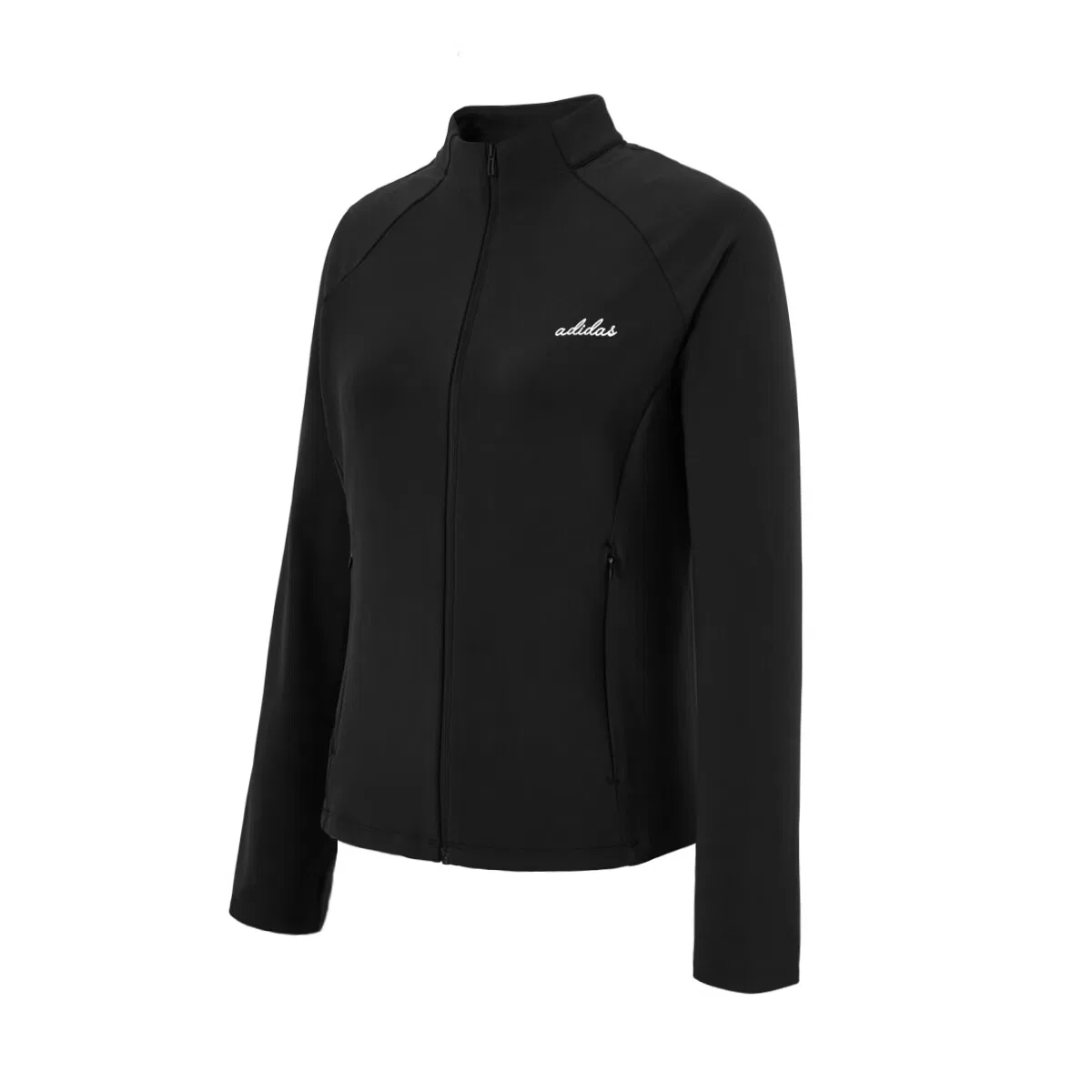 Куртка Adidas Black с флисовой подкладкой и ветрозащитой