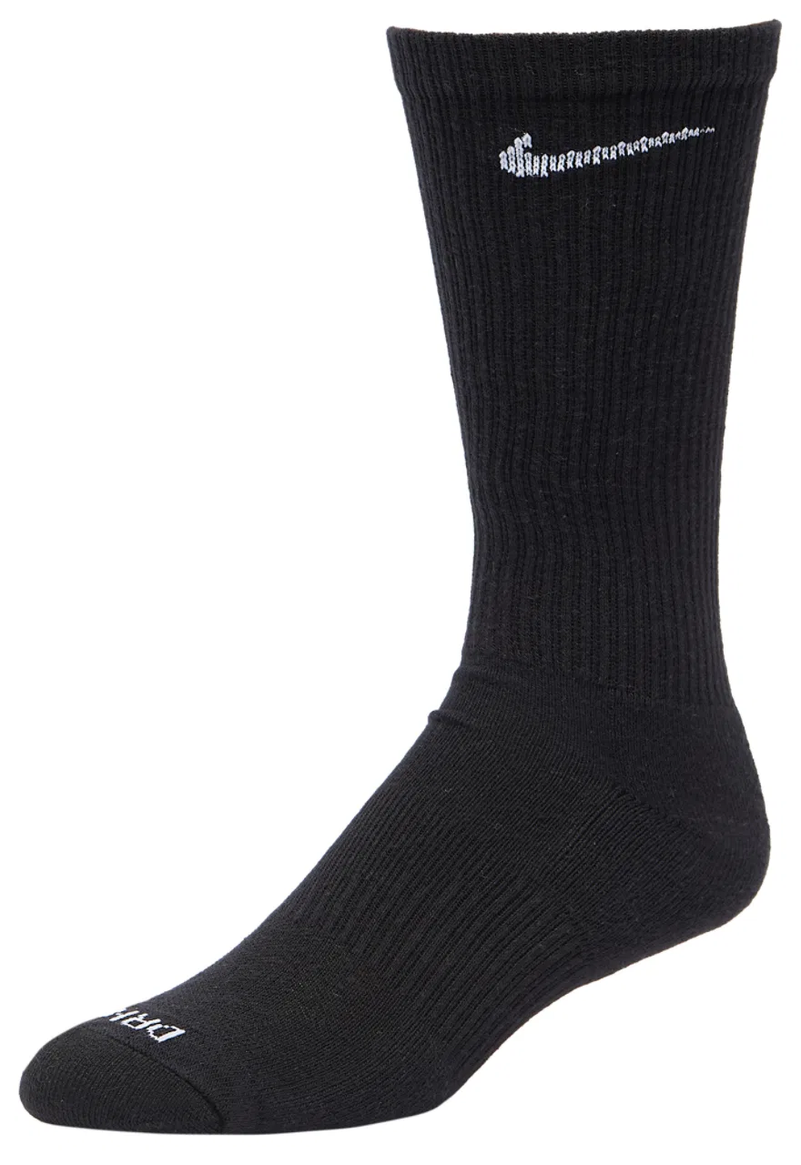Мужские носки с амортизацией набор из 6 пар Everyday Plus Cushioned Nike, White/Gray/Black — фото 4