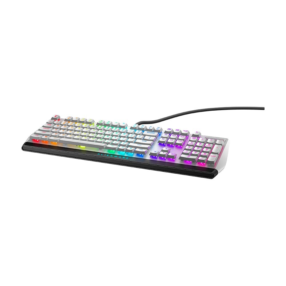Игровая проводная клавиатура Alienware AW510K, Cherry MX low profile Red, белый, английская раскладка — фото 3