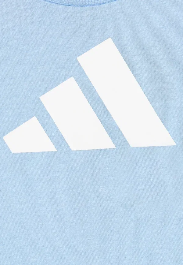 Комплект спортивной одежды Essentials для младенцев (унисекс) - спортивные шорты Adidas Performance, белый — фото 4