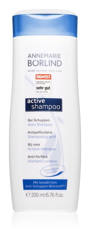 

Очищающий шампунь против перхоти ANNEMARIE BÖRLIND Seide Natural Hair Care Active