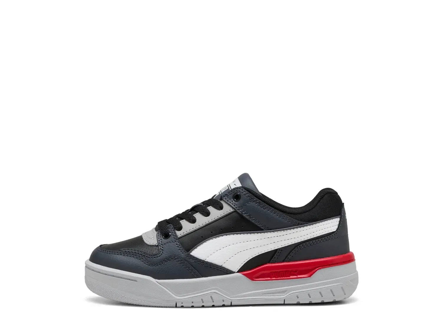 Кроссовки баскетбольные Rebound Retro, PUMA, черно-красные — фото 2