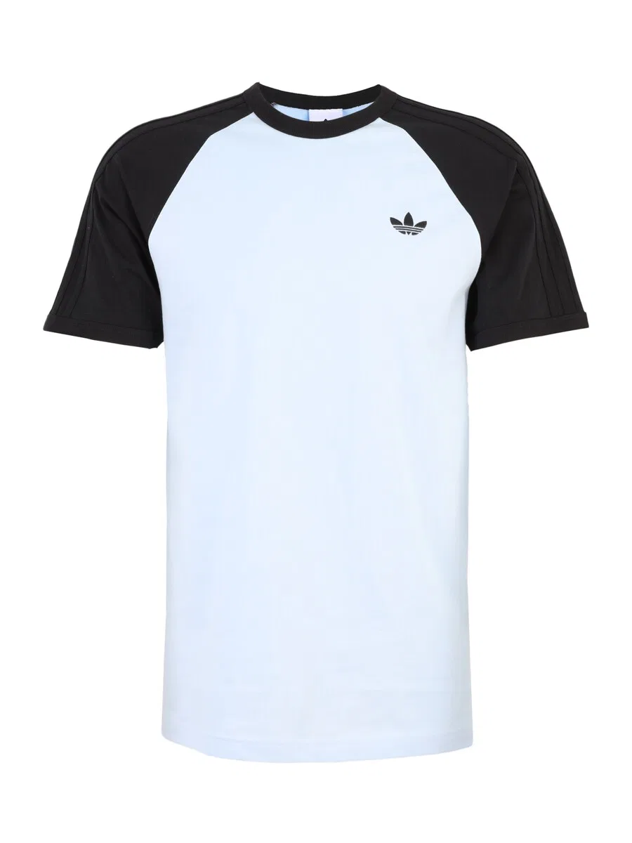 Футболка ADIDAS ORIGINALS «3 полоски» цвета «слоновая кость»