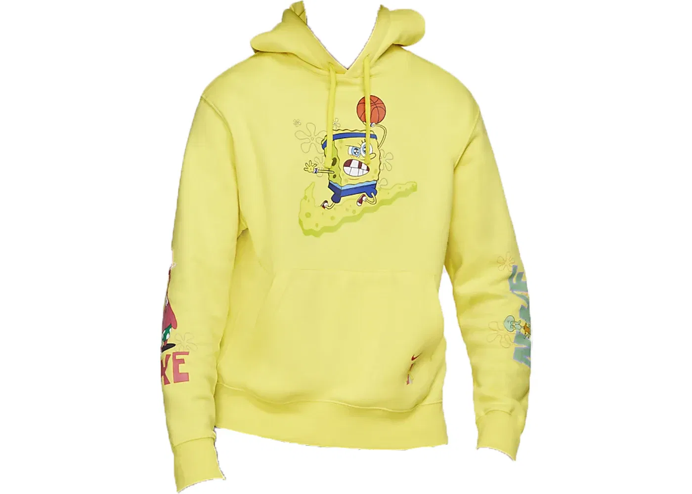Детская худи с принтом Hoodie (Kids Sizing) Nike, Dynamic Yellow