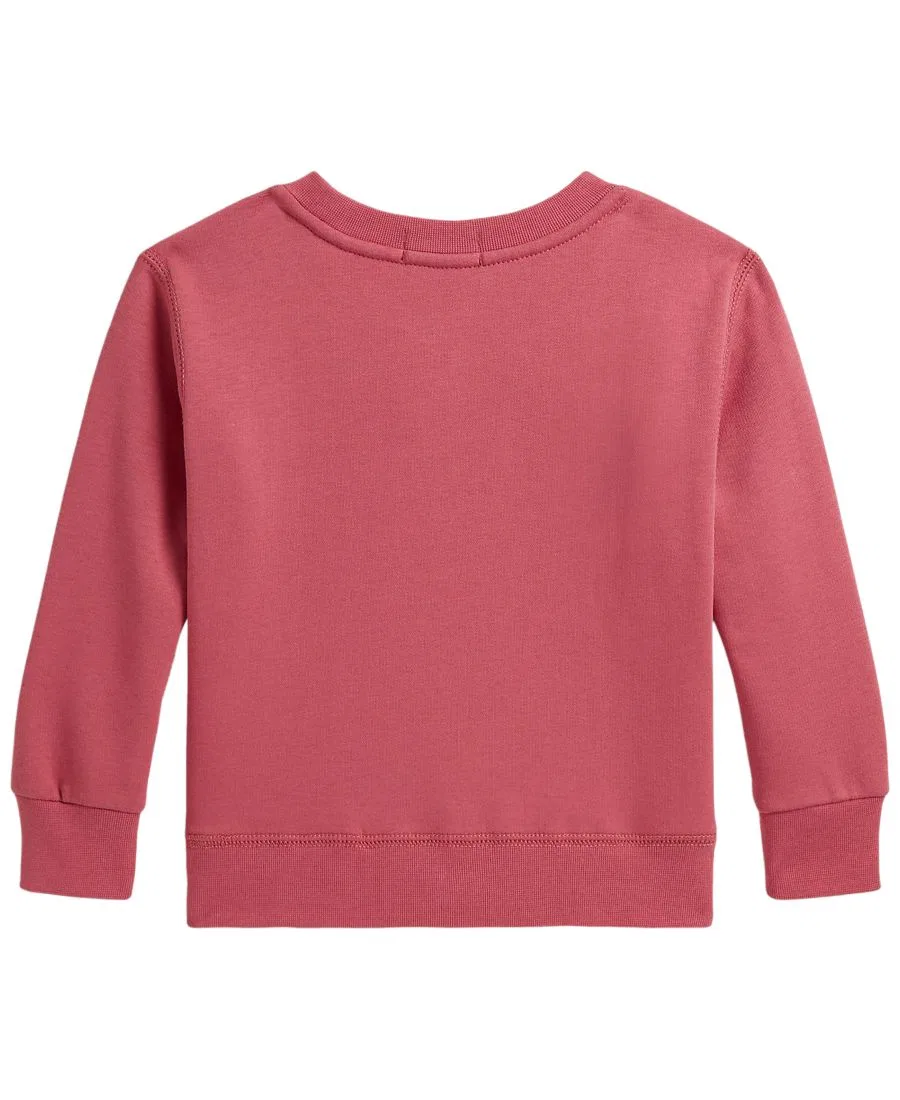 Детский свитшот для мальчиков с длинным рукавом Polo Bear Polo Ralph Lauren, Adirondack Berry — фото 2