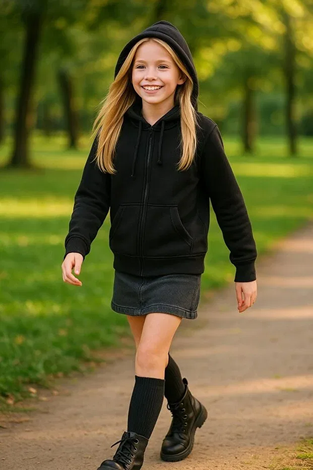 Детский кардиган с капюшоном Cloise, Black