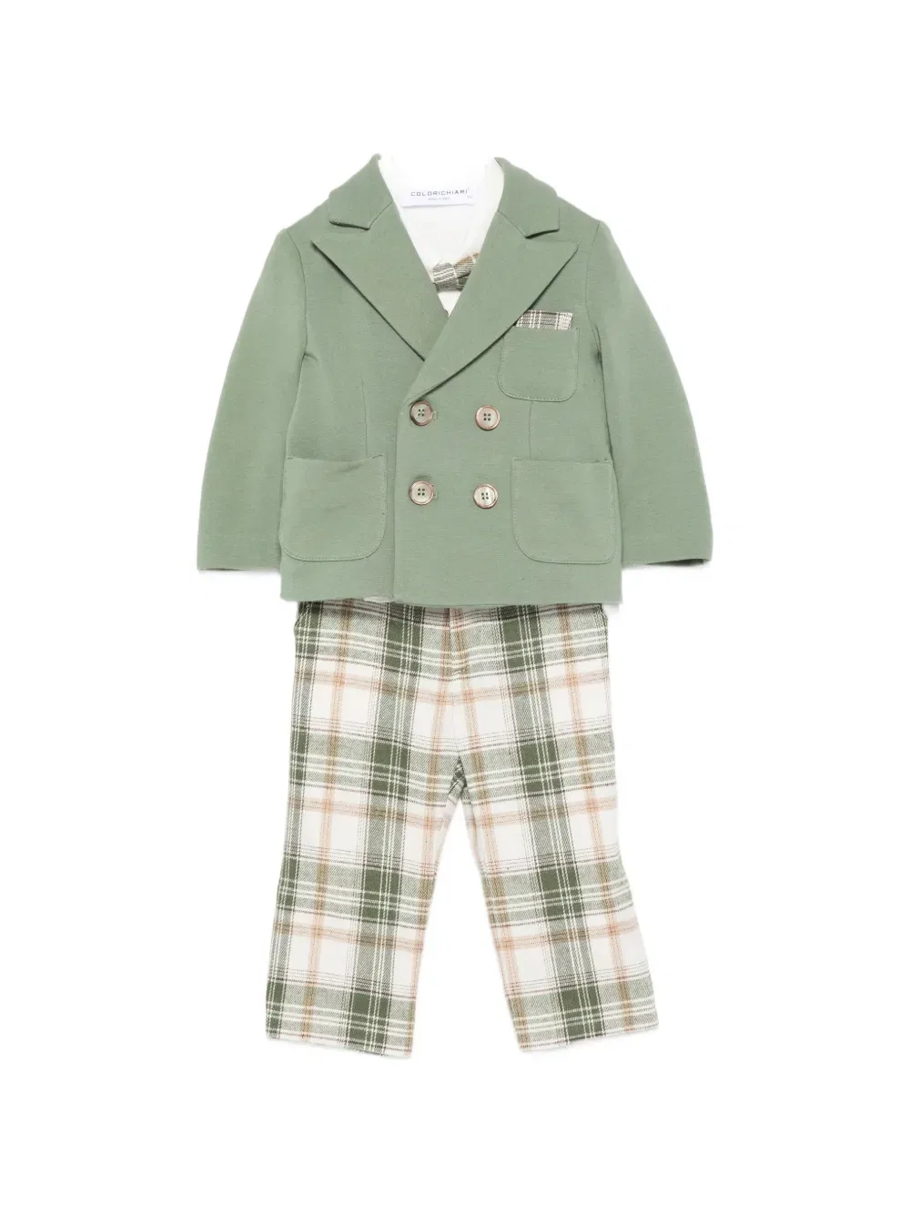 Комплект с брюками Colorichiari, цвет Sage Green