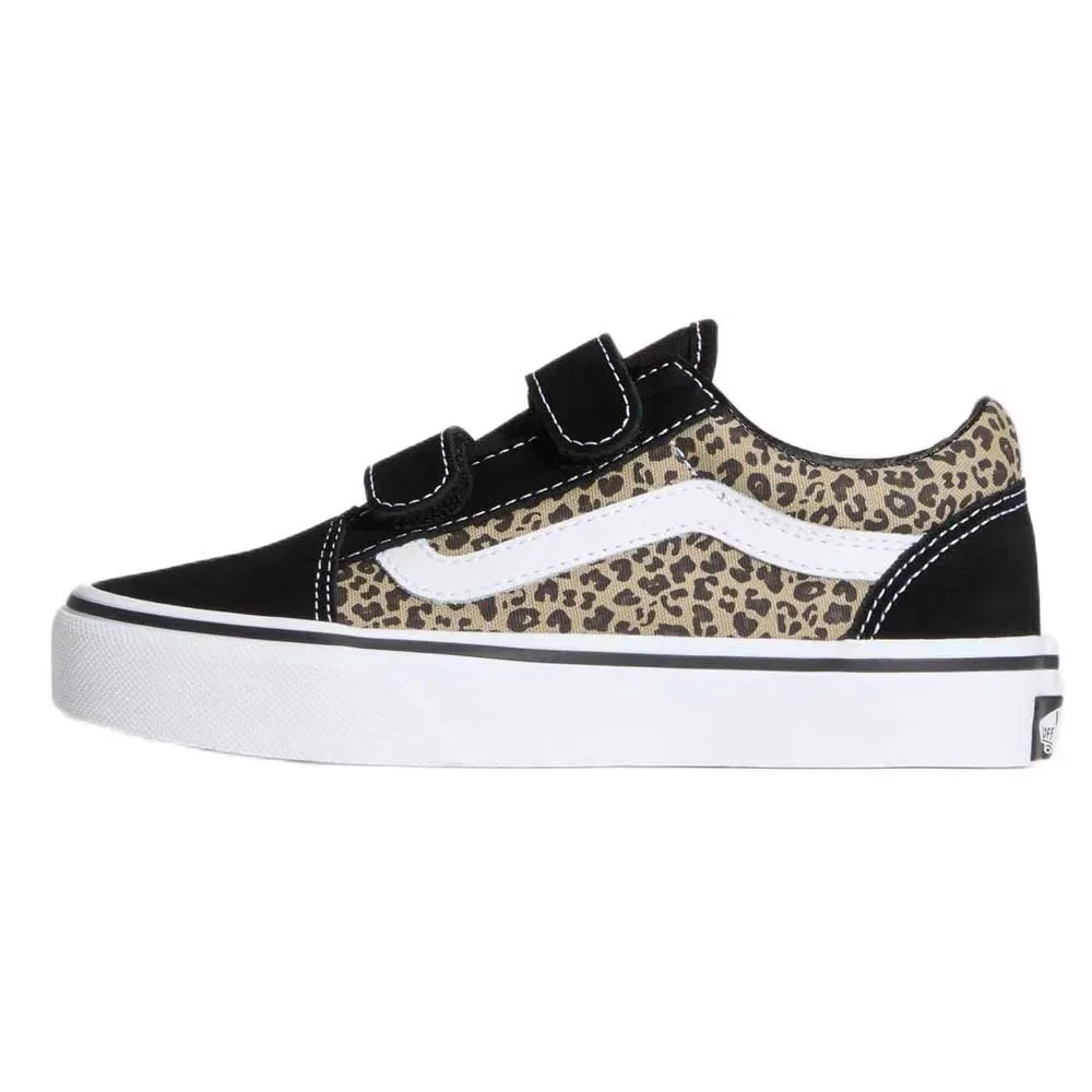 Кроссовки Old Skool V Youth Vans, коричневый