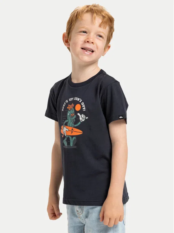 Футболка regular fit Ev Gone Surfing Quiksilver, черный — фото 4