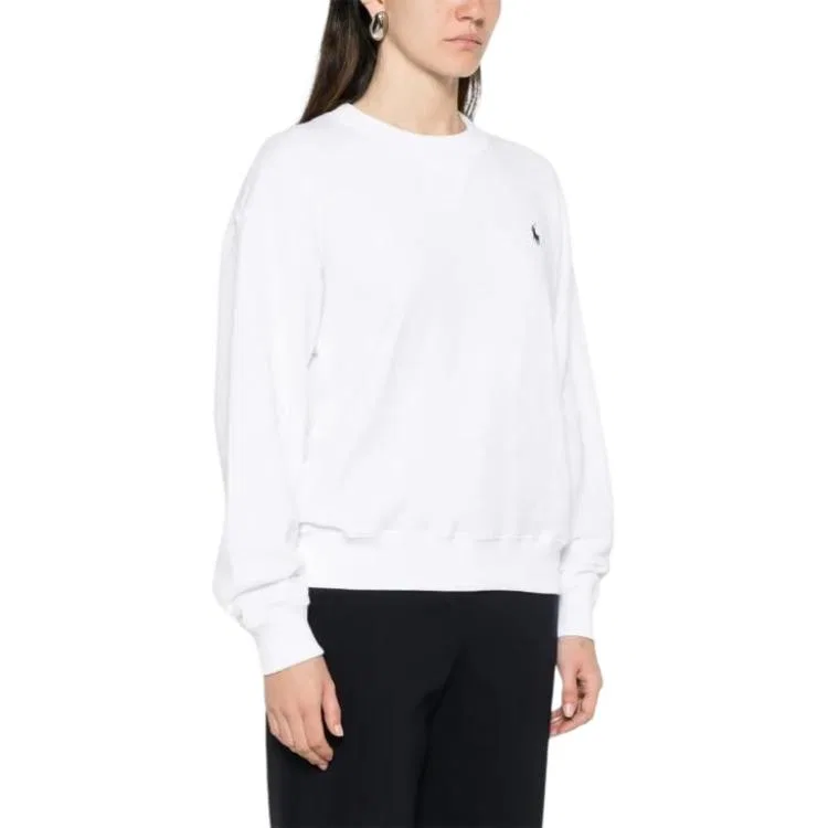 Женская толстовка Polo Ralph Lauren, White — фото 4