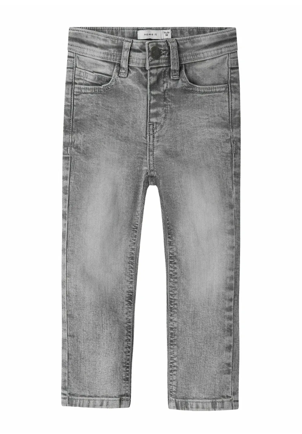 Джинсы зауженного кроя - джинсы зауженного кроя Name It, Medium Grey Denim