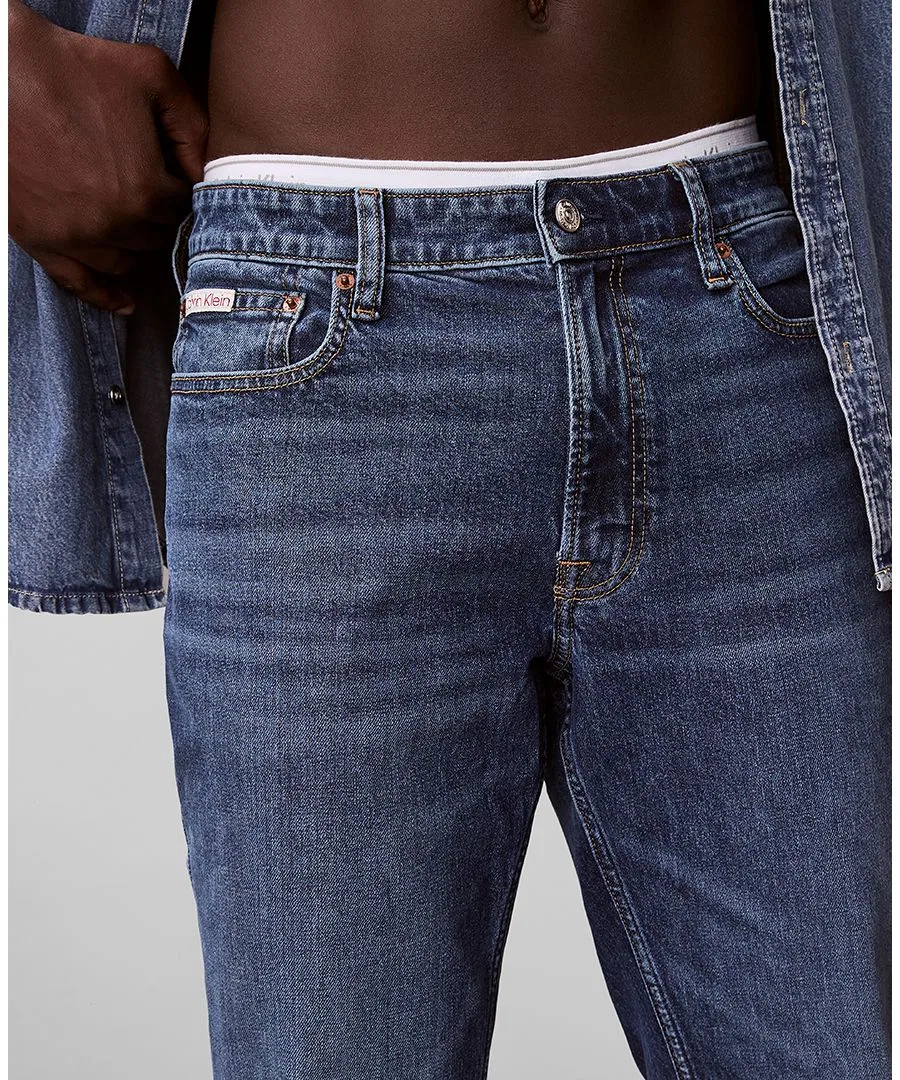Джинсы slim fit с эластичным денимом Calvin Klein, Hampton — фото 4