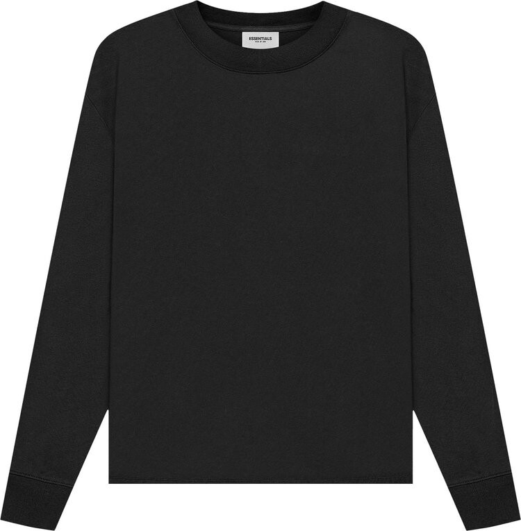 

Лонгслив Fear of God Essentials Long-Sleeve Tee 'Stretch Limo', черный