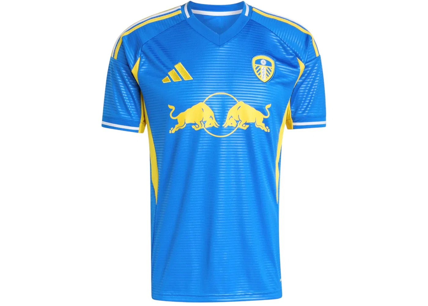 Мужская футбольная джерси с принтом Leeds United FC Jersey Adidas, Blue White