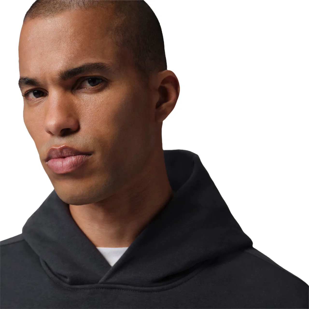 Мужской худи оверсайз с принтом Jordan Brooklyn GFX Oversized Pullover Hoodie Jordan, Black — фото 3