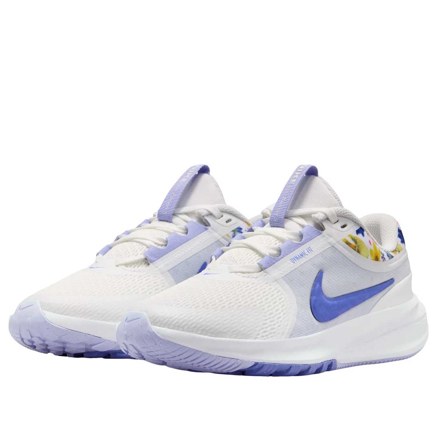 Детские кроссовки с текстильным верхом Star Runner 5 ‘White Light Thistle Sapphire’ Nike, Summit White/Light Thistle/Sapphire — фото 4