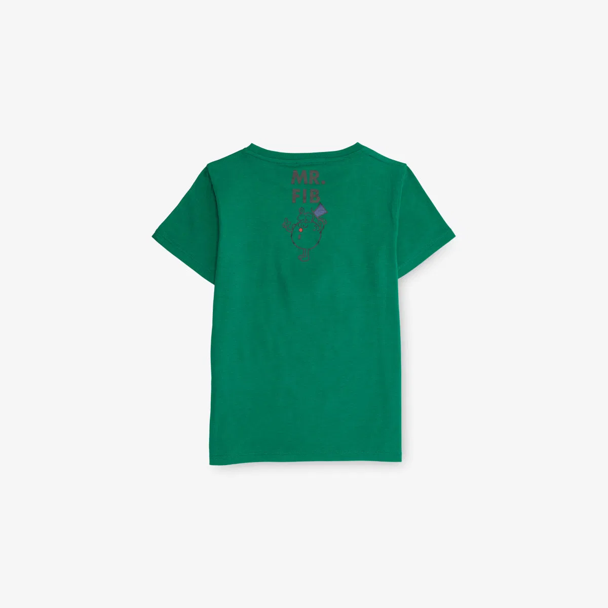 Хлопковая футболка с графическим принтом Mr. fib, 4-12 лет Gucci, темно-зеленый/изумрудный — фото 3