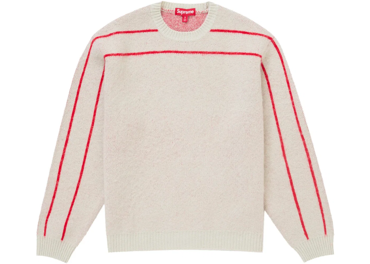 Мужской свитер с полосой на спине Supreme, Stone