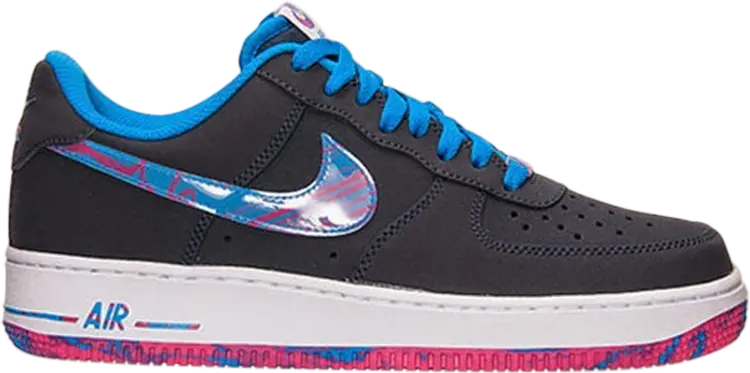 

Кроссовки Nike Air Force 1 Low 'Marble Swoosh', синий