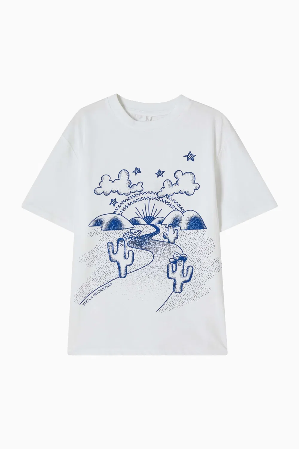 Футболка хлопковая Desert Graphics Stella McCartney